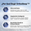 Almohada ortopédica de espuma viscoelástica para cervicales