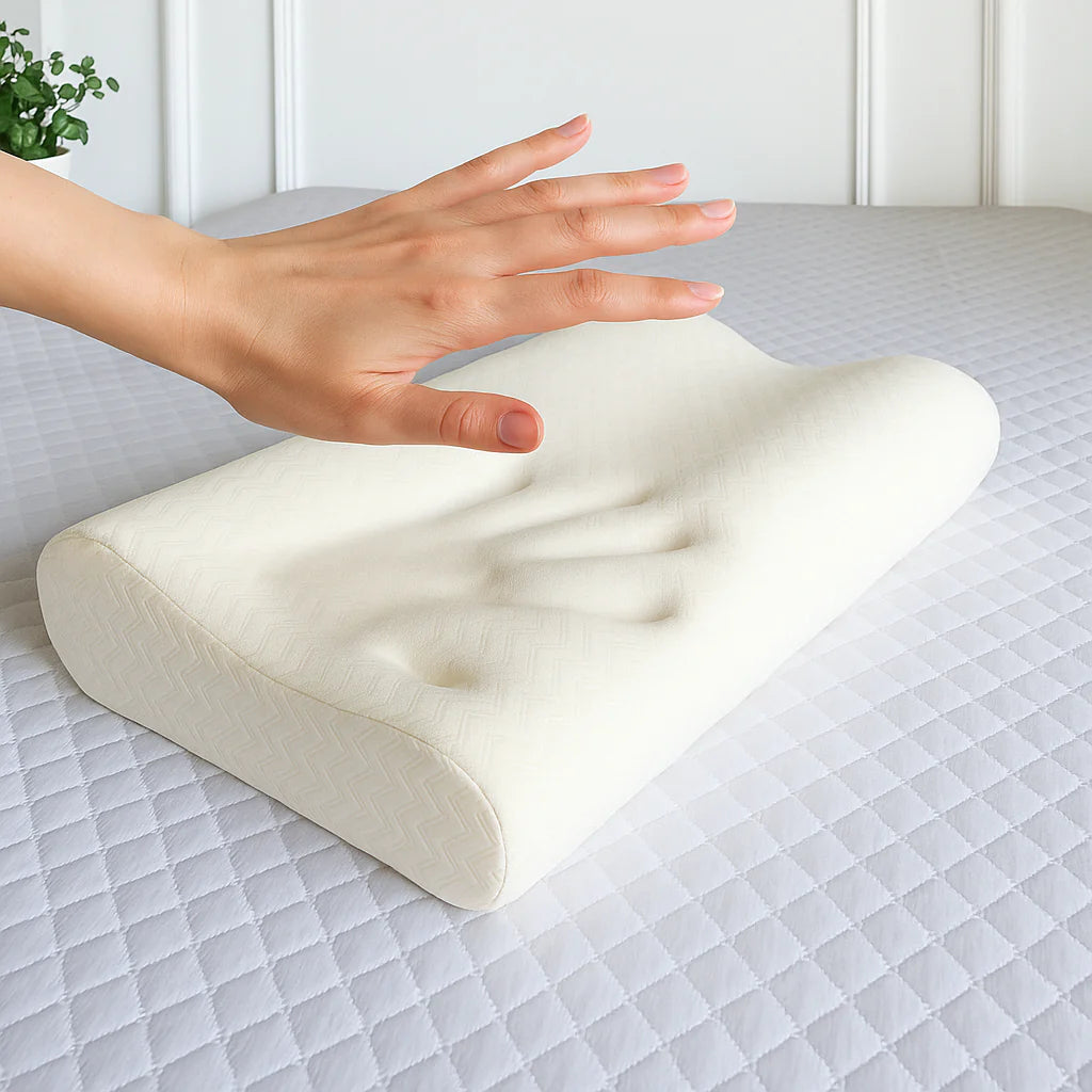 Almohada ortopédica de espuma viscoelástica para cervicales