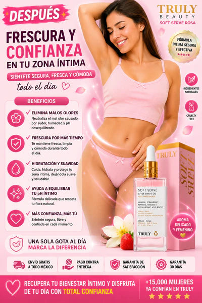 Truly Beauty Soft Serve Rosa - Labial Hidratante Premium