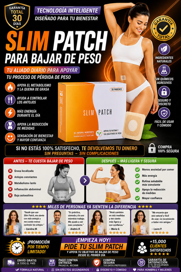 Slim Patch Reductor De Peso - Envío Seguro COD