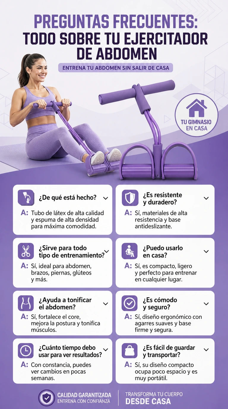 Banda Elástica Resistencia Multiusos - Ejercicio en Casa