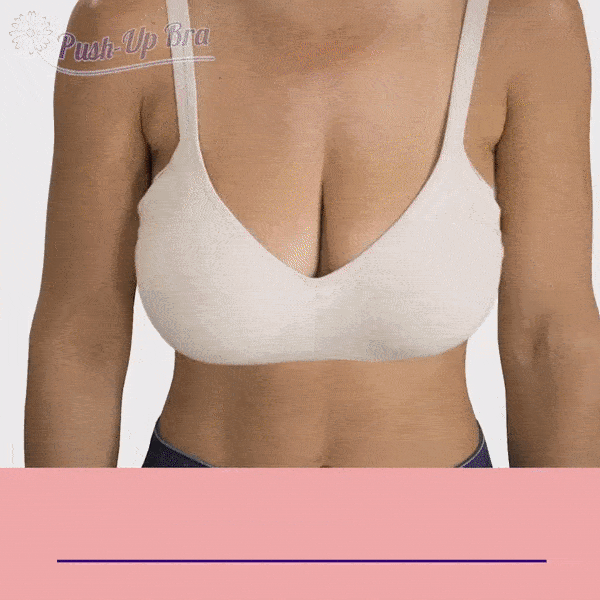 Sujetador Push Up Sin Costuras Comodidad Máxima