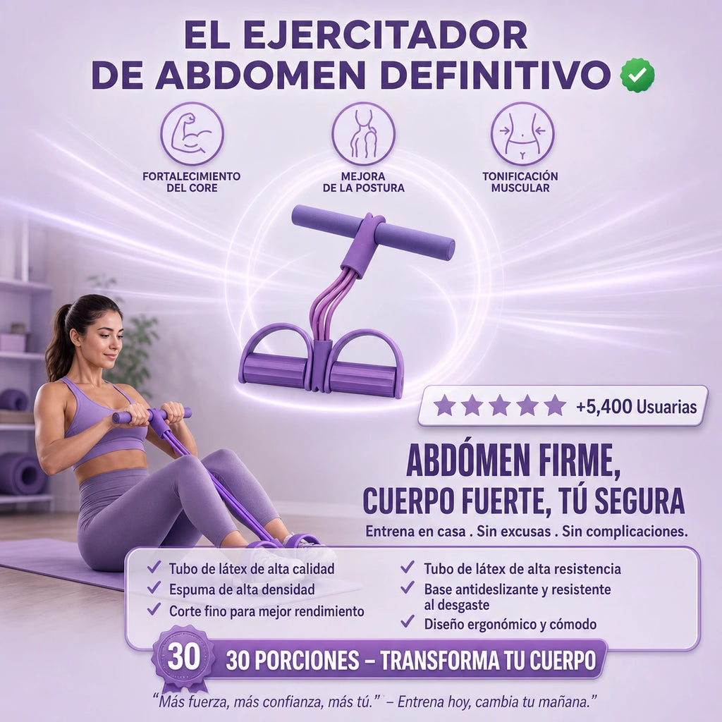 Banda Elástica Resistencia Multiusos - Ejercicio en Casa