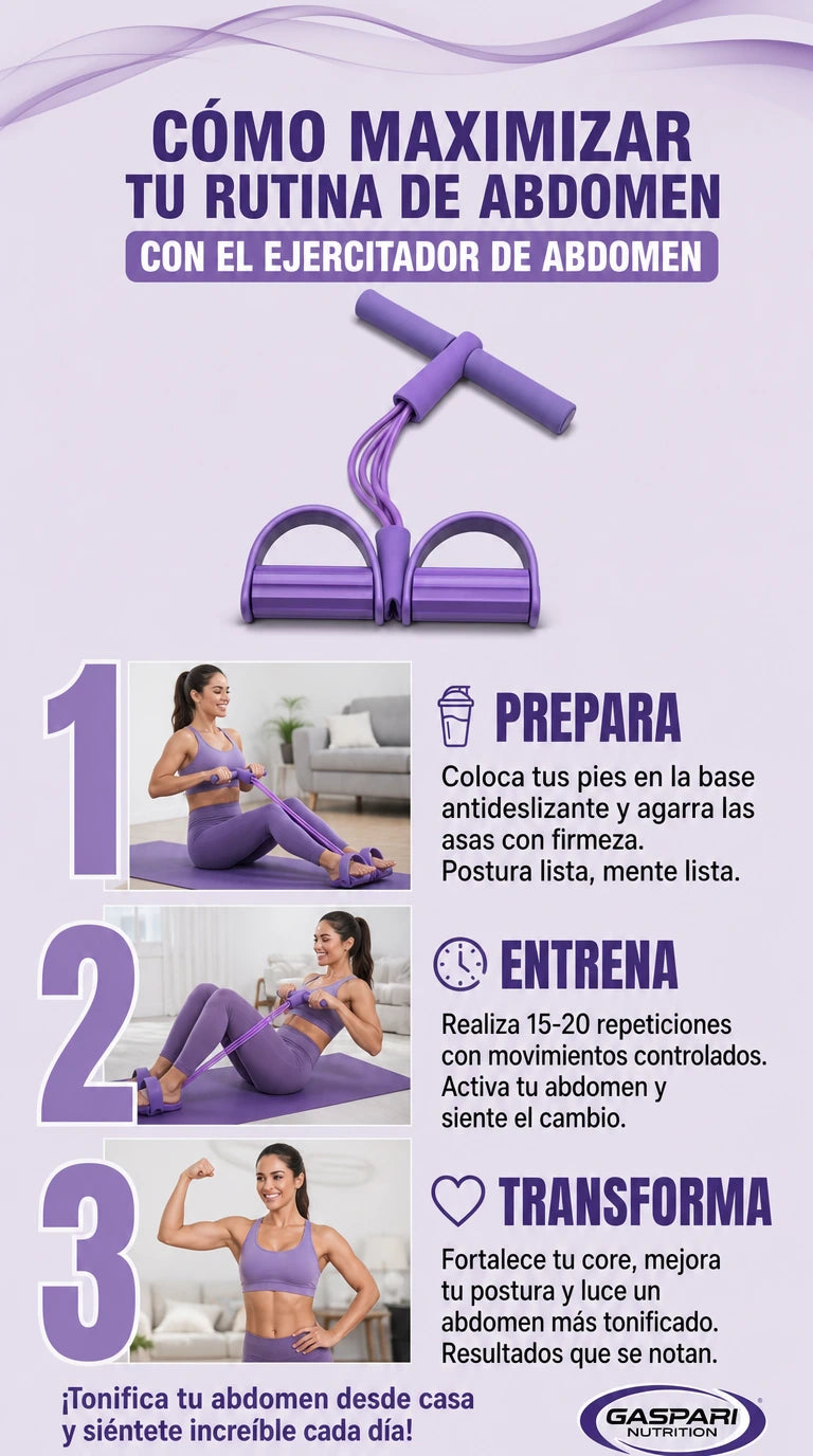 Banda Elástica Resistencia Multiusos - Ejercicio en Casa
