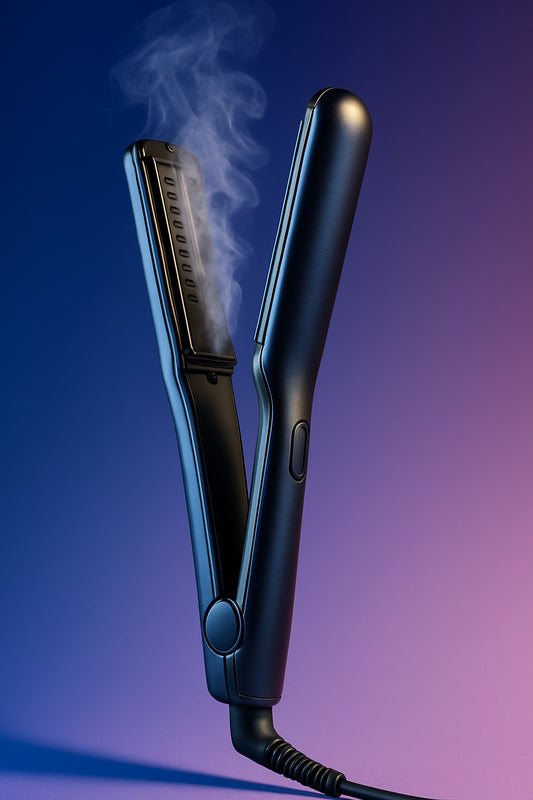 Plancha alisadora de cabello con vapor — imagen 1