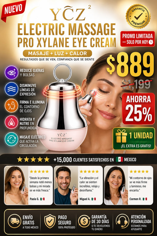 Crema De Ojos De Masaje Electrico Ycz - imagen 1