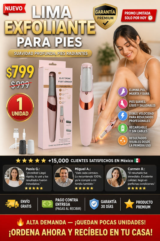 Lima Exfoliante Para Pies - imagen 1