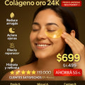 Parches hidrogel contorno ojos colágeno oro 24K antiojeras - imagen 1