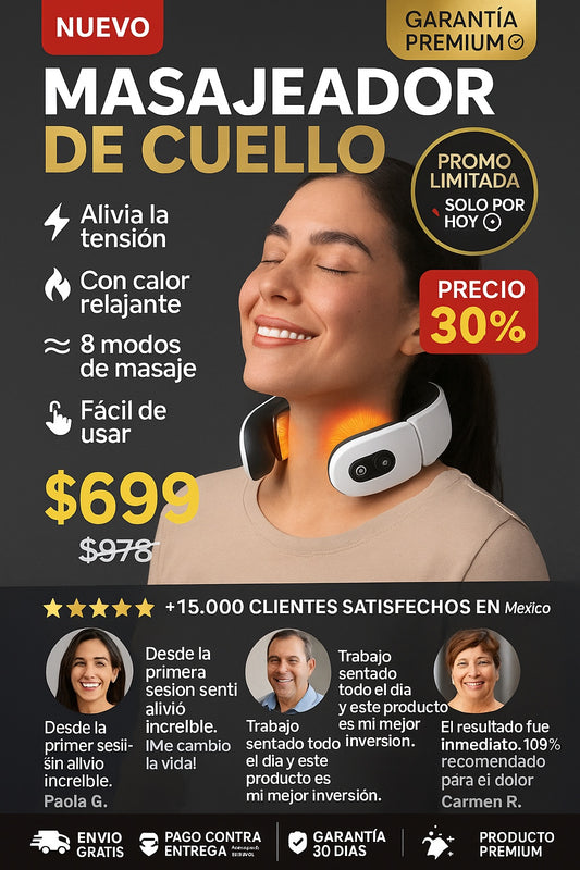 masajeador de cuello - imagen 1