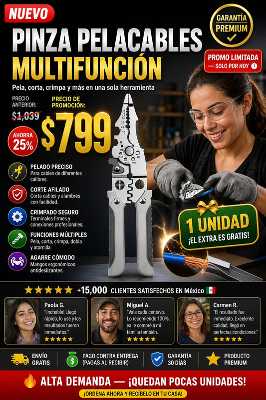 Pinzas Pelacables Multifuncional - imagen 1