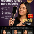 Cepillo alisador eléctrico iónico para cabello - imagen 1
