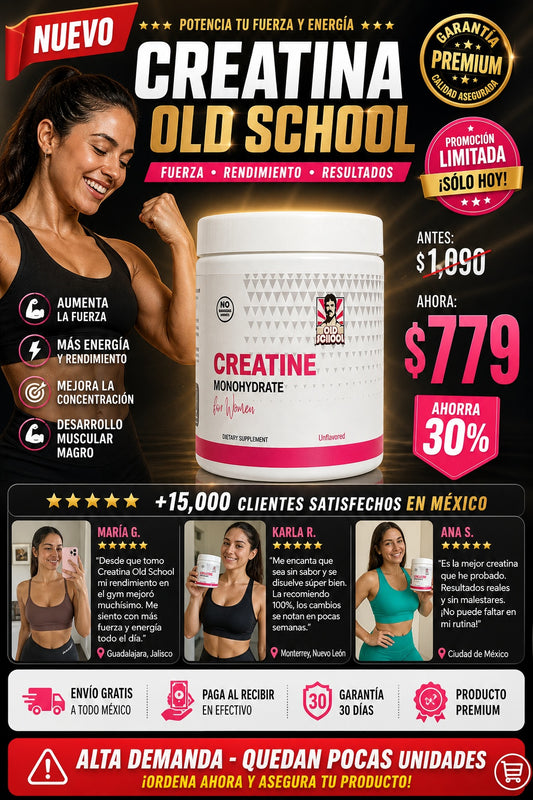 Creatina Old School - imagen 1