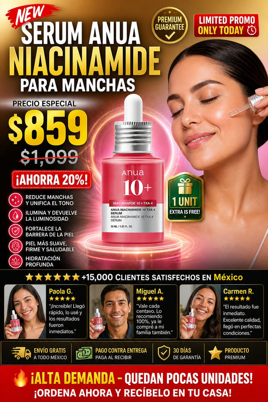 Serum Anua Niacinamide Para Manchas - imagen 1
