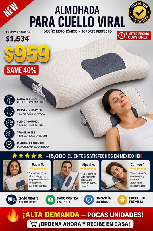 Almohada Para Cuello Viral - imagen 1
