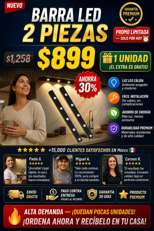 Barra Led 2 Piezas - imagen 1