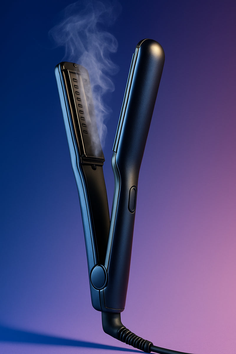 Plancha alisadora de cabello con vapor — imagen 1