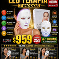 Mascara Facial Led Terapida 7 Modos - imagen 1