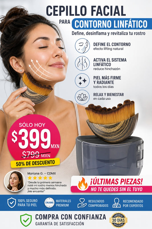 Cepillo Facial Para Contorno Linfatico - sección 1