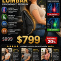Soporte lumbar ergonómico con memory foam para silla de oficina - imagen 1
