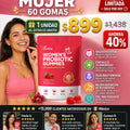 Suplemento Probioticos Mujer 60 Gomas - imagen 1
