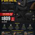 8Banco Plegable Portatil Bolso - imagen 1