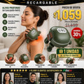 Masajeador Termico Shiatsu Recargable - imagen 1