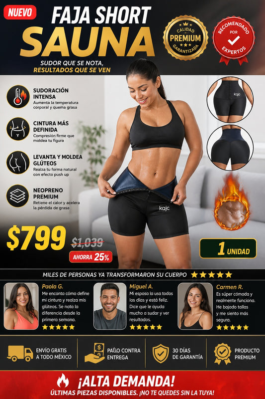 Faja Short Sauna - imagen 1