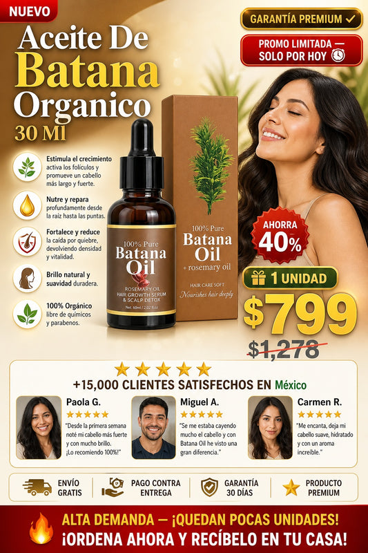 Aceite De Batana Organico 30 Ml - imagen 1
