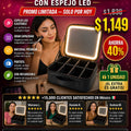 Estuche De Maquillaje Con Espejo Led - imagen 1