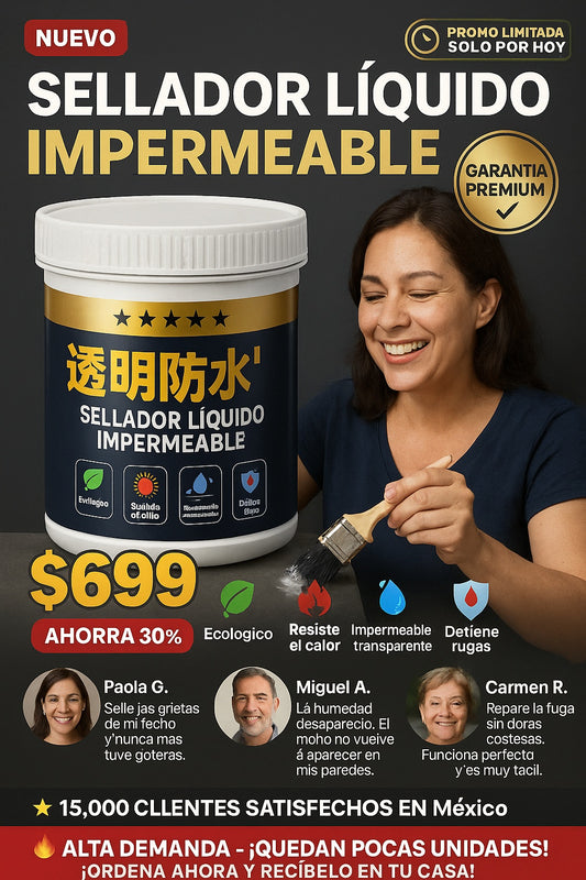 Sellador Liquido Impermable - imagen 1