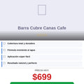 Barra Cubre Canas Cafe — beneficios