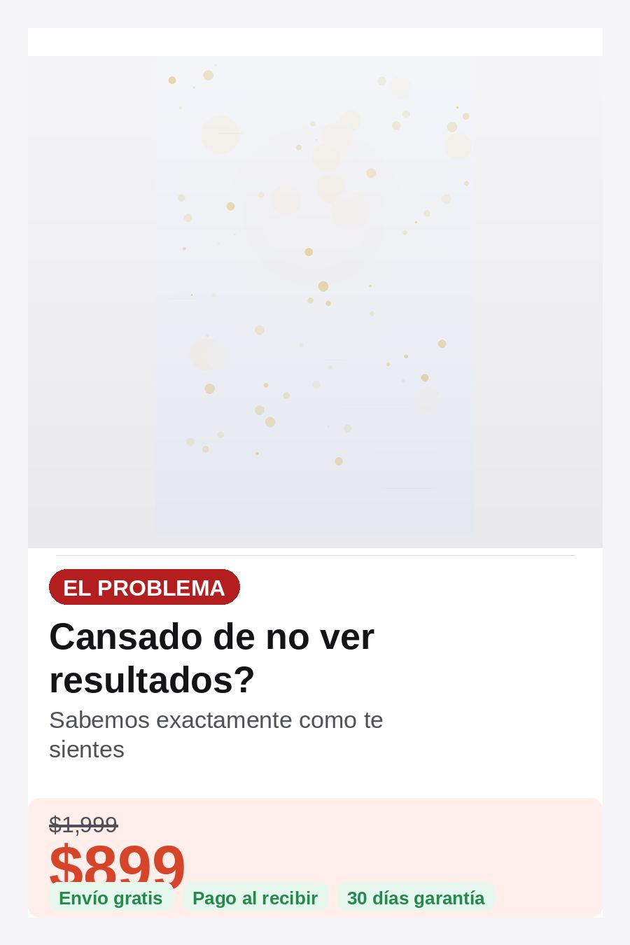 Foco Ventilador — problema