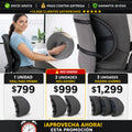 Soporte lumbar ergonómico con memory foam para silla de oficina - imagen 2