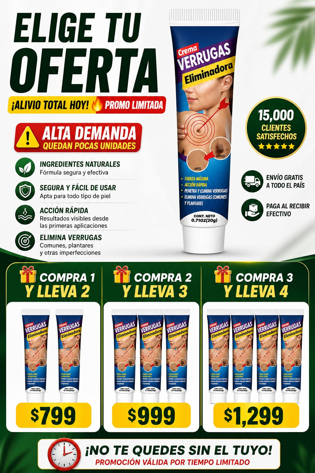 Crema Para Eliminar Verrugas - imagen 2