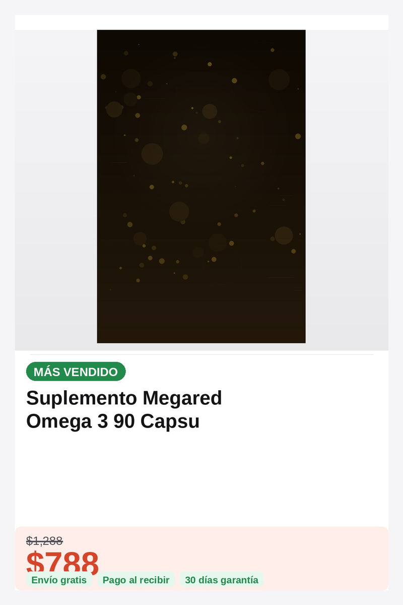 Suplemento Megared Omega 3 90 Capsu — beneficios