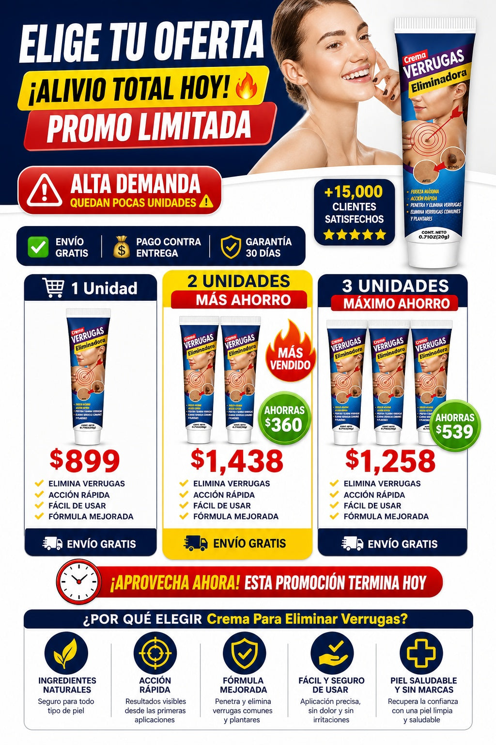 Crema Para Eliminar Verrugas - imagen 2