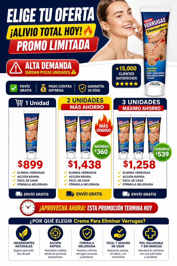 Crema Para Eliminar Verrugas - imagen 2