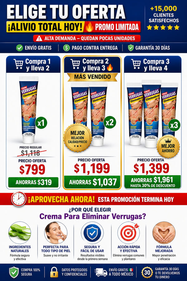 Crema Para Eliminar Verrugas - imagen 2