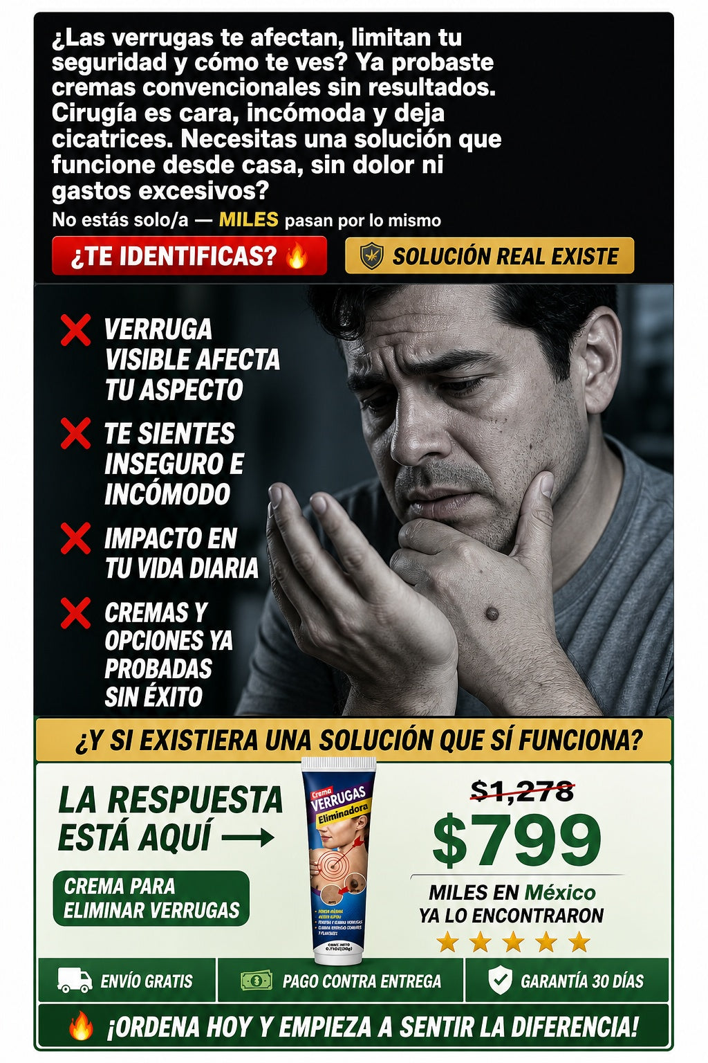 Crema Para Eliminar Verrugas - sección 2
