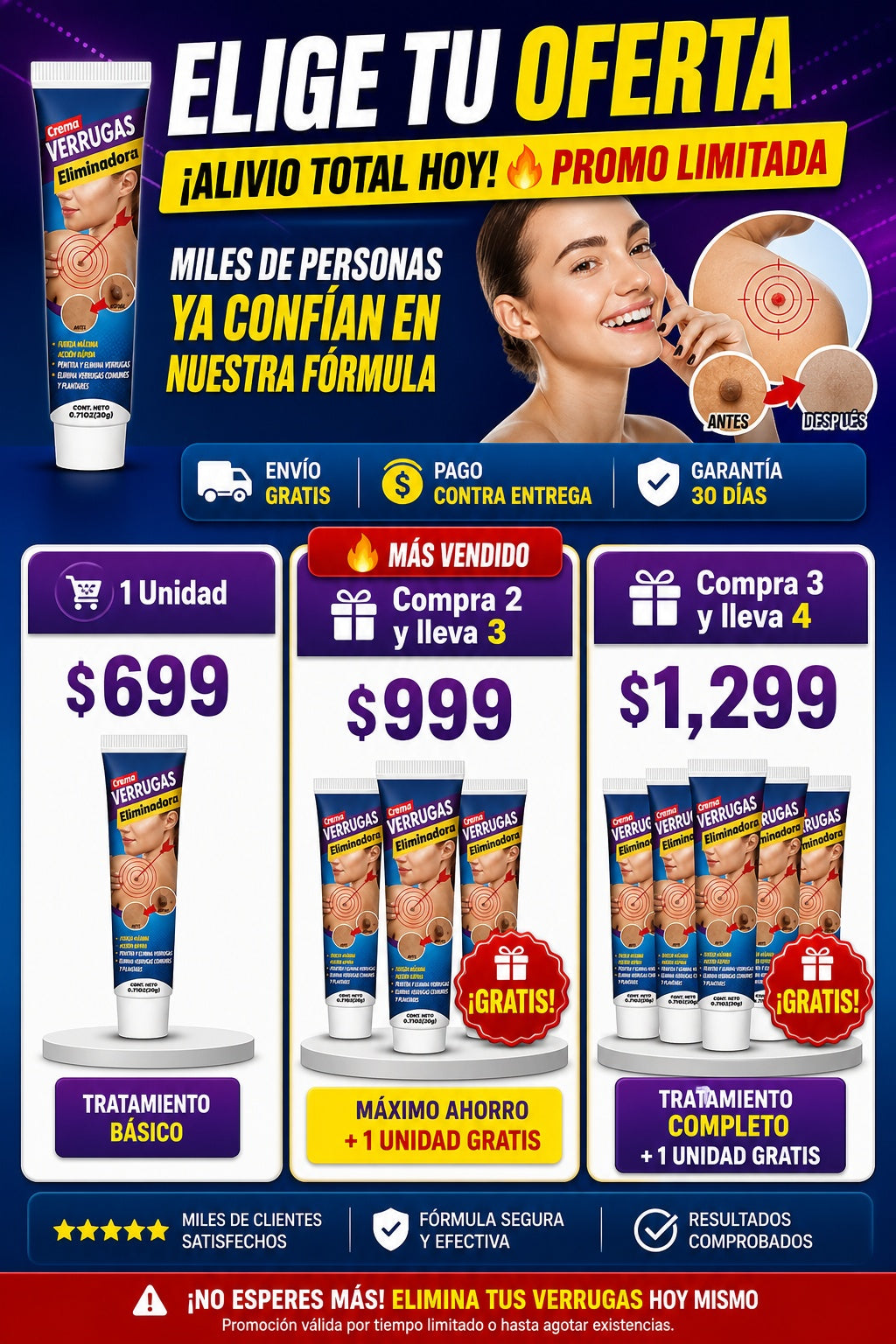Crema Para Eliminar Verrugas - imagen 2