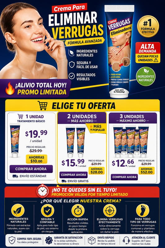 Crema Para Eliminar Verrugas - imagen 2