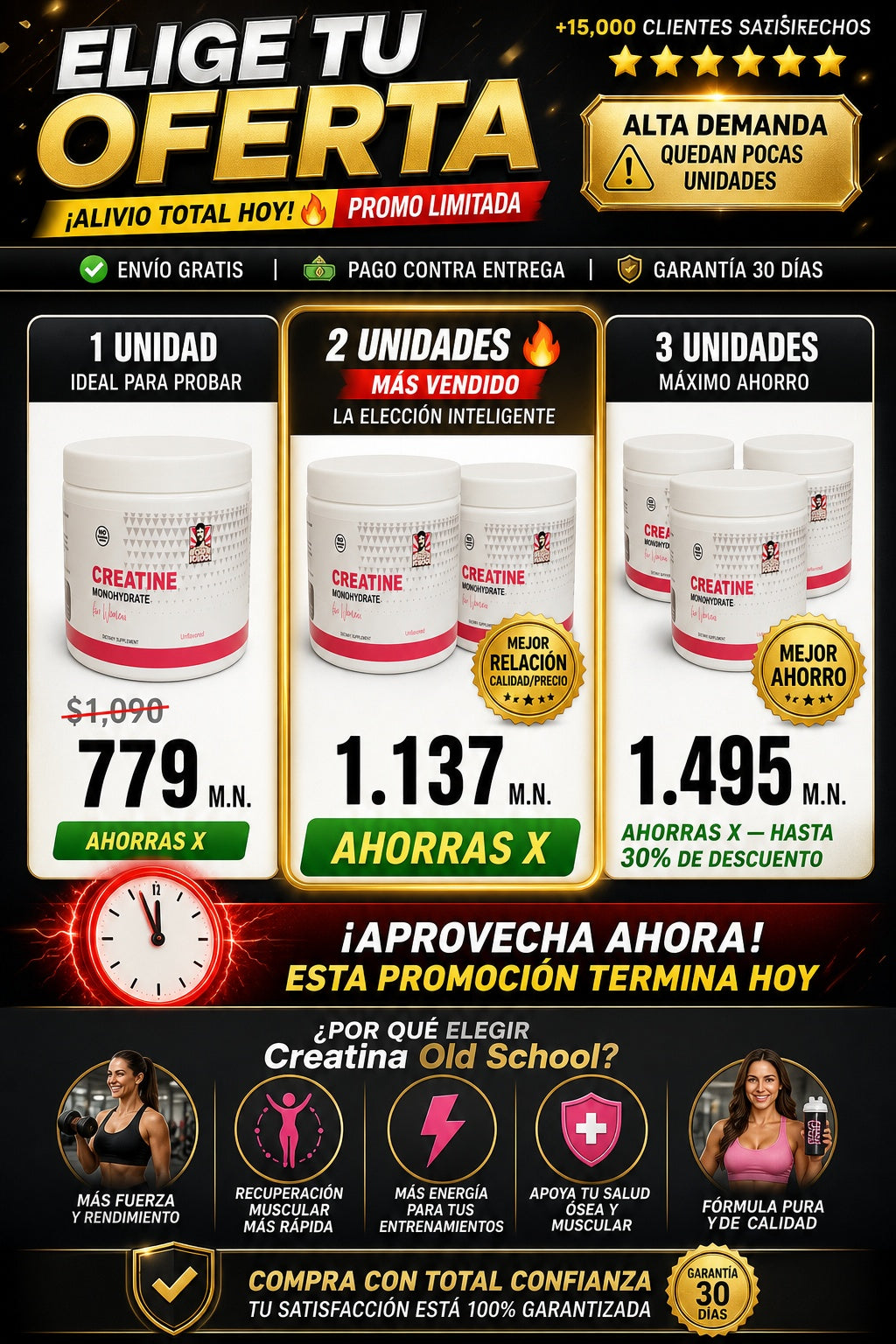 Creatina Old School - imagen 2