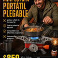 Estufa Portatil De Gas Para Camping - imagen 3