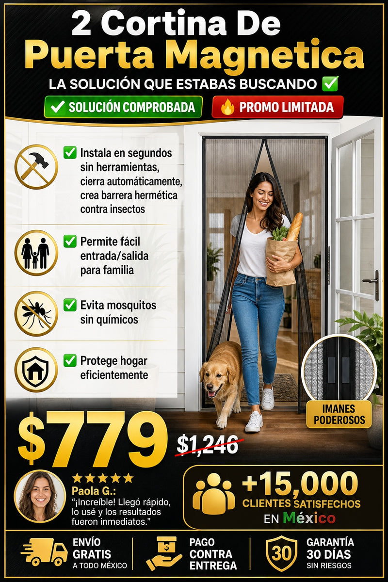 2 Cortina De Puerta Magnetica - sección 3