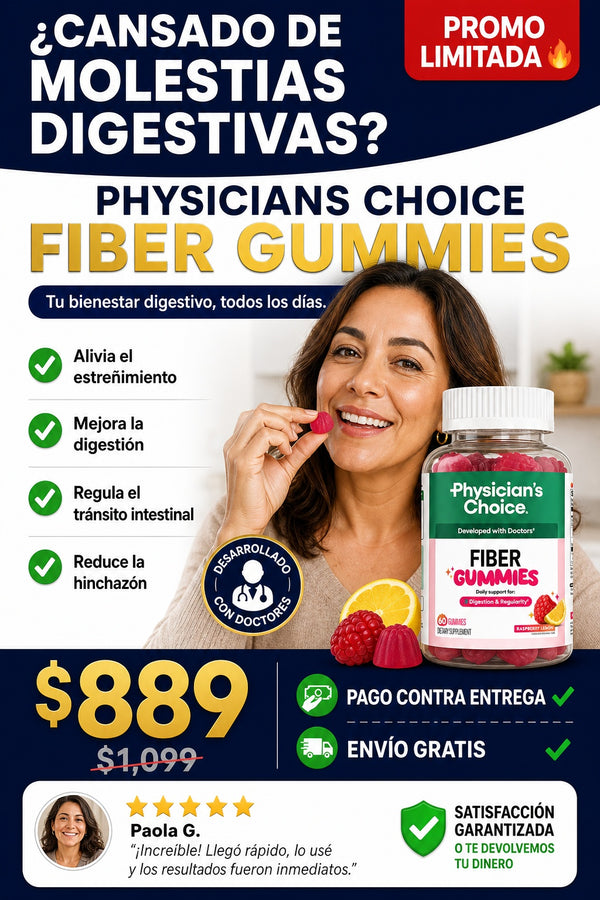 Physicians Choice Fibra 60 Gomas - imagen 3