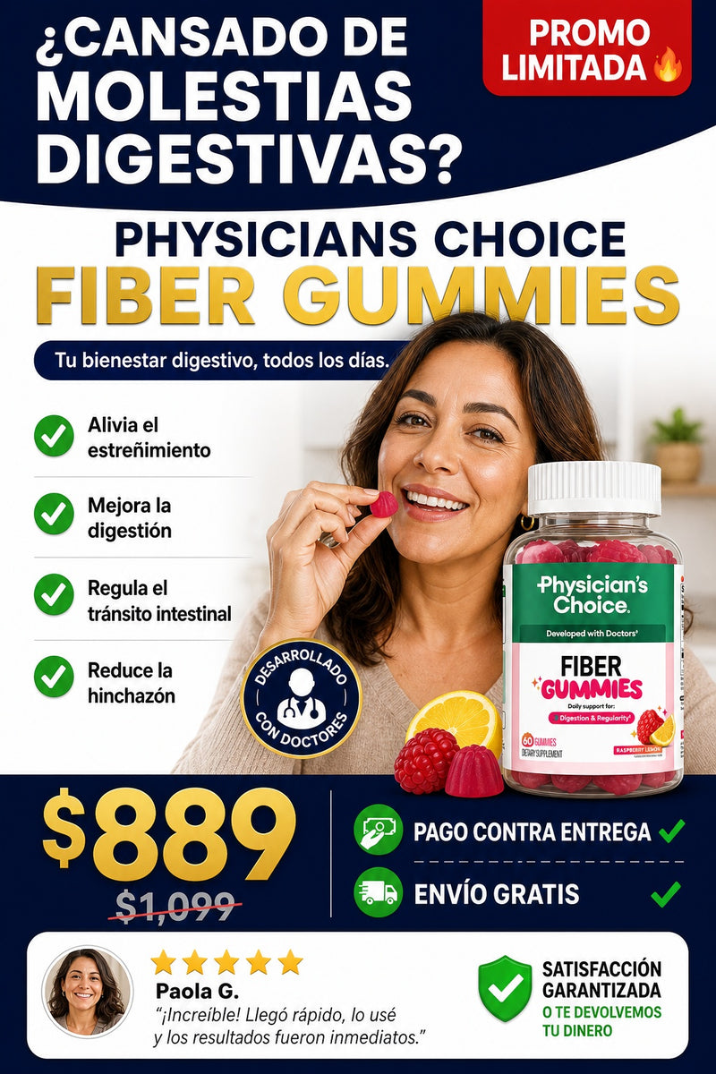Physicians Choice Fibra 60 Gomas - imagen 3