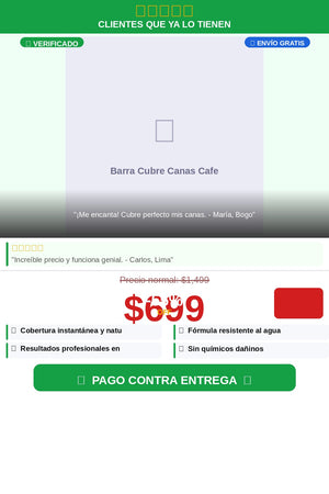 Barra Cubre Canas Cafe — testimonios