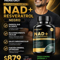 Suplemento Megneta Nad Resveratrol Negro - imagen 3
