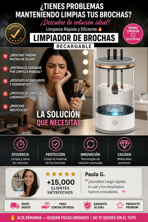 Limpiador De Brochas Recargable - imagen 3