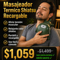 Masajeador Termico Shiatsu Recargable - imagen 3